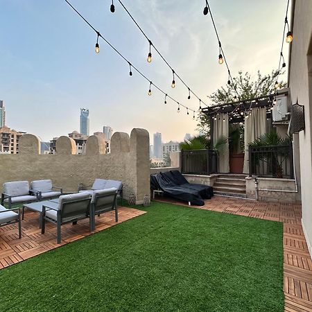 Durrani Homes - Unique Garden Apt At Souk Al Bahar Besides Dubai Mall & Burjkhalifa With Private Jaccuzi Dış mekan fotoğraf