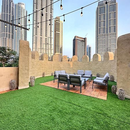 Durrani Homes - Unique Garden Apt At Souk Al Bahar Besides Dubai Mall & Burjkhalifa With Private Jaccuzi Dış mekan fotoğraf