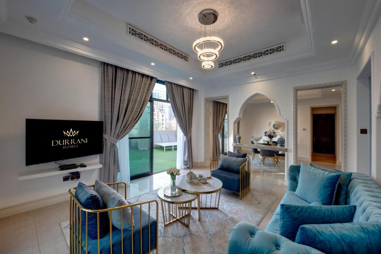 Durrani Homes - Unique Garden Apt At Souk Al Bahar Besides Dubai Mall & Burjkhalifa With Private Jaccuzi Dış mekan fotoğraf